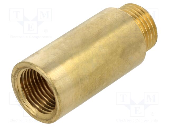 Male-female,round; max.6bar@<90°C,max.16bar@10°C÷30°C; 50mm