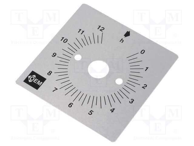 Scale for mechanical timer; Application: MI2R