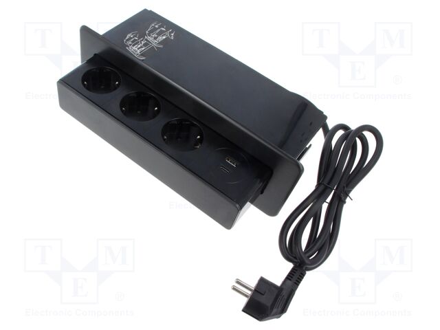 Mains connector W-72015