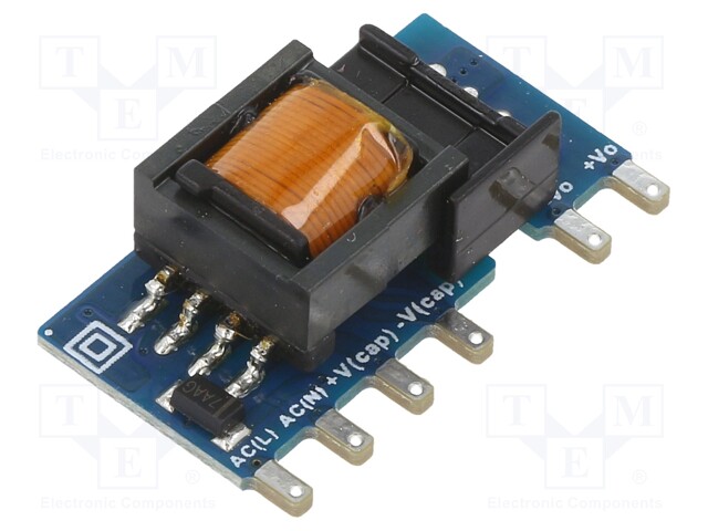 Converter: AC/DC; 3W; 85÷305VAC; Usup: 70÷430VDC; Uout: 24VDC; 80%