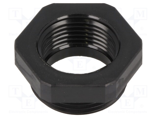 Reduction of threads for glands; Int.thread: M20; polyamide