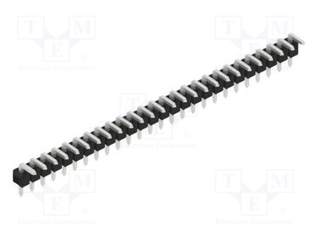 Connector: pin strips; pin header; male; PIN: 26; 2.54mm; THT; 1x26