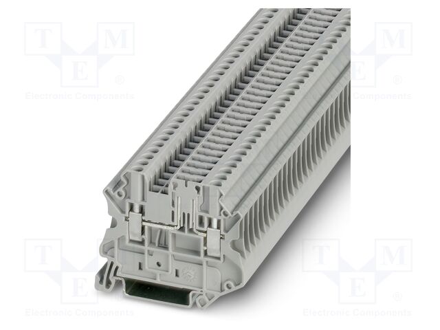 Splice terminal: rail; UT; 20A; 400V; screw terminal; PA; 0.14÷4mm2