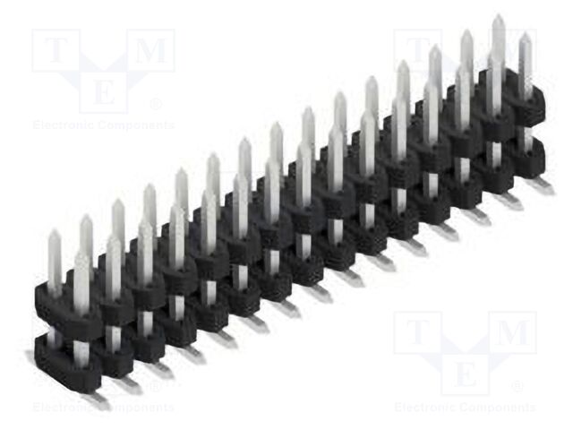 Connector: pin strips; pin header; male; PIN: 30; 2mm; SMT; 2x15