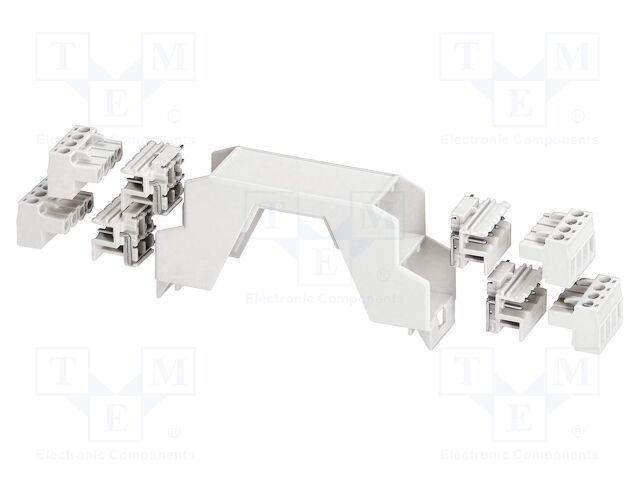 Upper housing; grey; ME 22,5; X: 22.6mm; Y: 99mm; Z: 45.85mm
