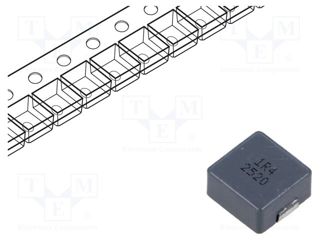 Inductor: wire; SMD; 1.4uH; ±20%; 13.5x12.5x6.2mm