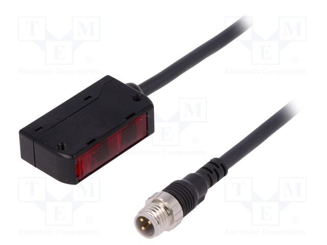 Sensor: photoelectric; Range: 10÷60mm; PNP; LIGHT-ON; 100mA; PIN: 3