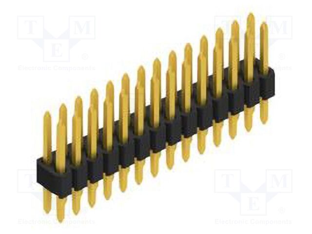 Connector: pin strips; pin header; male; PIN: 28; 1.27mm; THT; 2x14