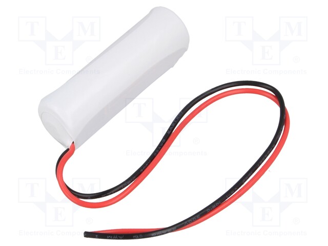 Battery: lithium; 3.6V; AA; cables; Body dim: Ø14.5x50.5mm; 2100mAh