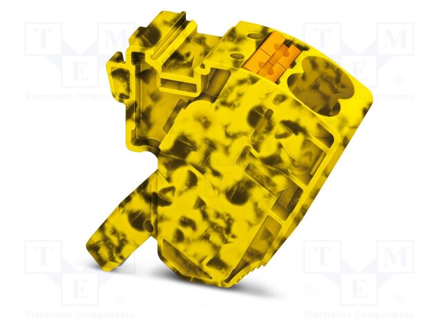 Splice terminal: rail; PA; L: 34.7mm; terminals: 2; W: 18.5mm; H: 35mm