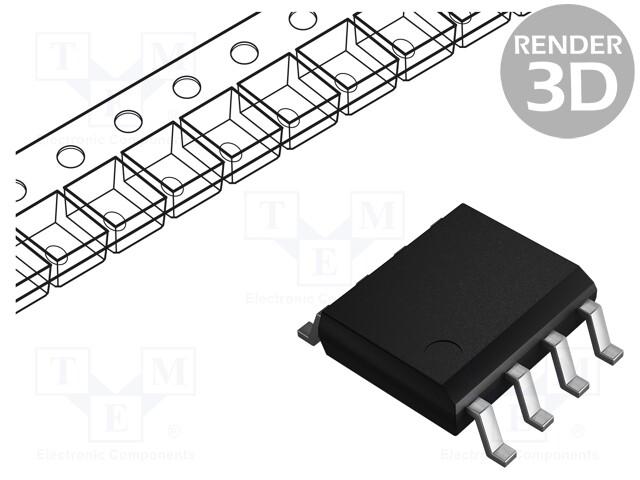 IC: temperature sensor; -55÷150°C; VSSOP8; SMD; Interface: 1-wire
