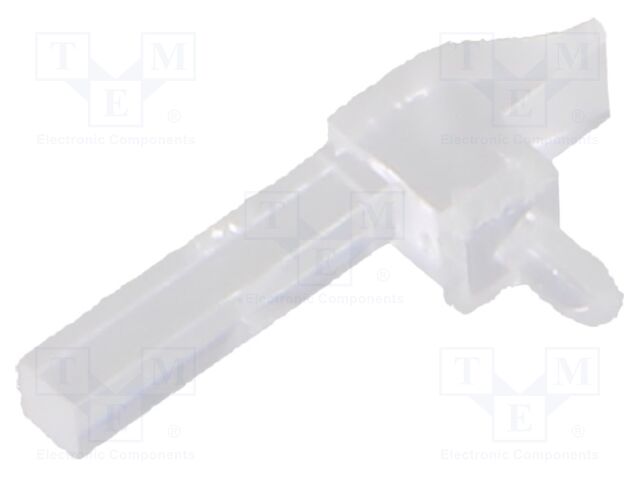 Fibre for LED; rectangular; 1.4x1.4mm; No.of mod: 1; Front: flat