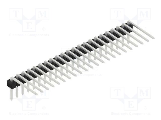 Connector: pin strips; pin header; male; PIN: 22; 2.54mm; THT; 1x22