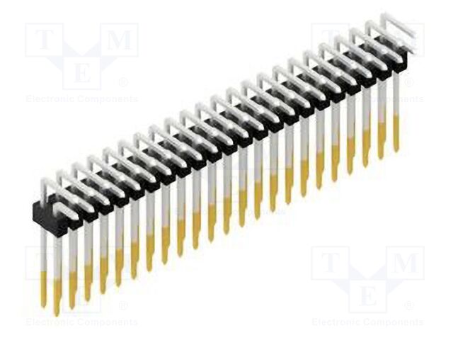 Connector: pin strips; pin header; male; PIN: 46; 2.54mm; THT; 2x23