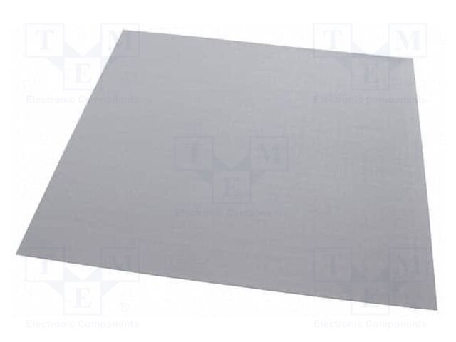 Shielding mat; 240x240x0.1mm; Permeability: 10; self-adhesive