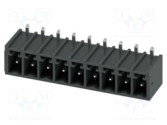 PCB headers, nominal cross section: 1.5 mm2, color: black, n