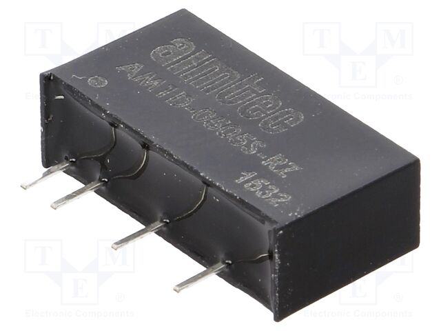 Converter: DC/DC; 1W; Uin: 4.5÷5.5VDC; Uout: 5VDC; Iout: 200mA; SIP7
