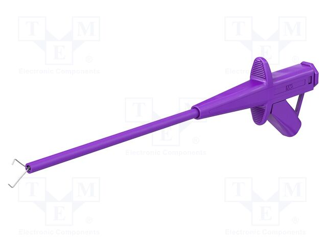 Clip-on probe; 4A; 1kV; violet; Overall len: 192mm