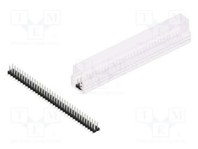 Connector: pin strips; pin header; male; PIN: 70; 2.54mm; SMT; 2x35