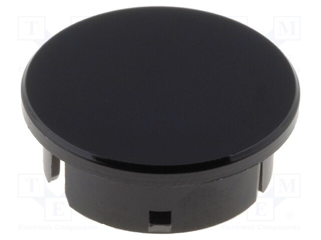 Cap; polyamide; black; 21mm; -20÷70°C; Application: G21