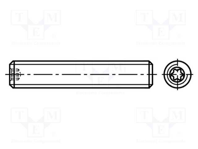Screw; M4x8