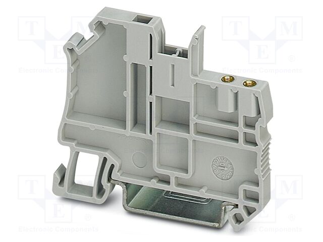 End/partition plate; UT; PA; L: 46.9mm; terminals: 0; W: 5.2mm