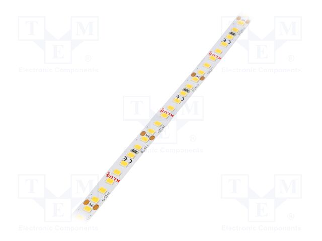 LED tape; white warm; LED/m: 160; 8mm; IP20; 7.2W/m; CRImin: 90