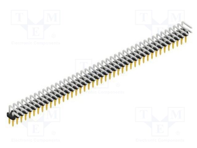 Connector: pin strips; pin header; male; PIN: 84; 2mm; THT; 2x42