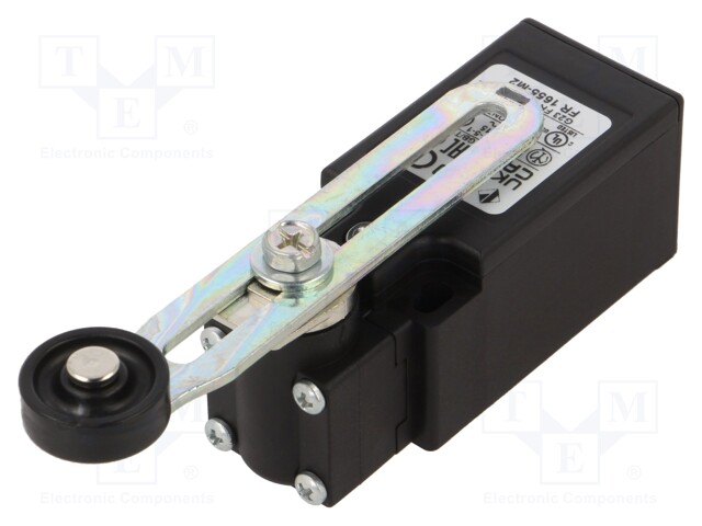 Limit switch; roller lever; NC x2; 10A; max.250VAC; M20 x 1,5