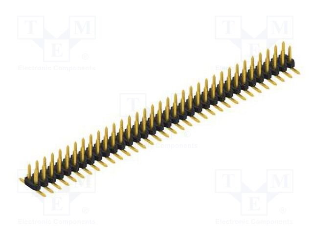 Connector: pin strips; pin header; male; PIN: 68; 2mm; SMT; 2x34
