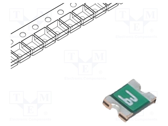 Fuse: PTC polymer; 0.35A; Imax: 100A; Case: 0805; 0ZCK