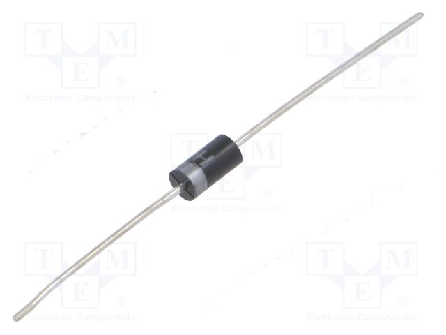 Diode: rectifying; THT; 100V; 2A; Ammo Pack; Ifsm: 60A; DO15; 50ns