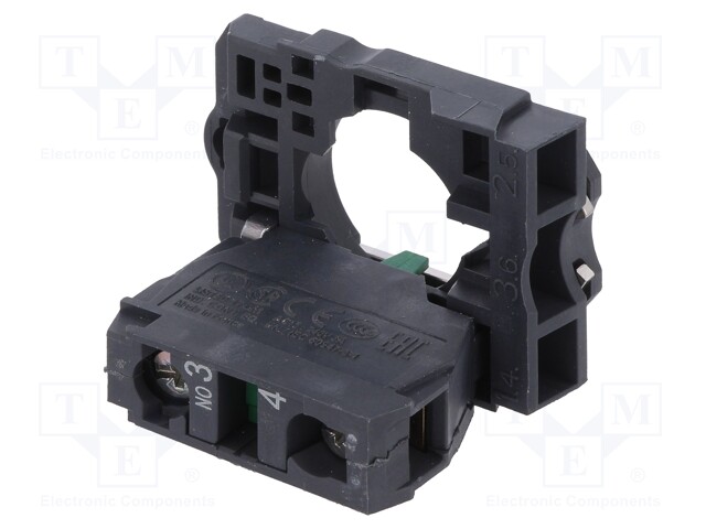 Contact block; 22mm; Harmony XB5; -25÷70°C; IP20; Contacts: NO