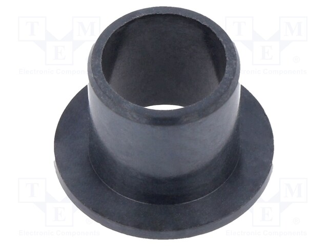 Bearing: sleeve bearing; with flange; Øout: 10mm; Øint: 8mm; L: 10mm