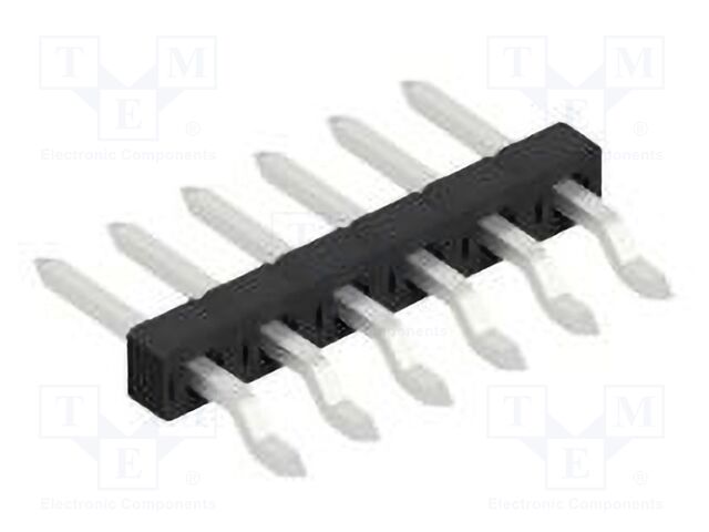 Connector: pin strips; pin header; male; PIN: 6; 2mm; SMT; 1x6; 100V