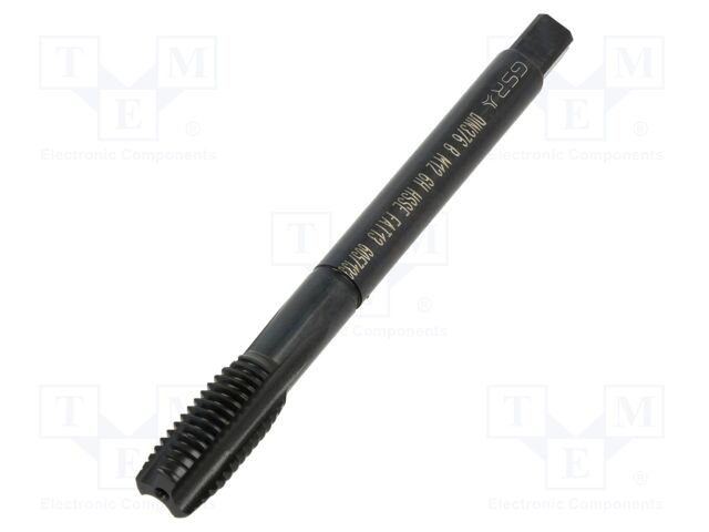 Tap; M12; 1.75; L: 110mm; Holder: square,machine; 7mm; Plating: VAP