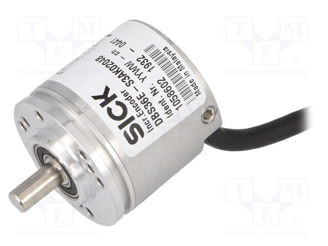 Encoder: incremental; Usup: 4.5÷5.5VDC; 2048imp/revol; shaft 6mm