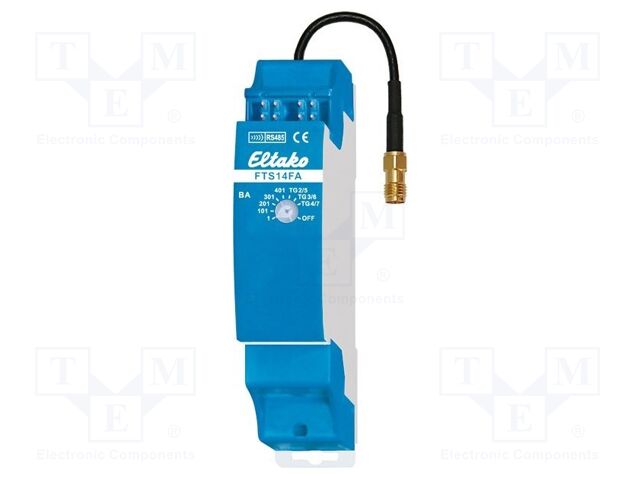 Output; for DIN rail mounting; Ch: 8; Interface: RS485