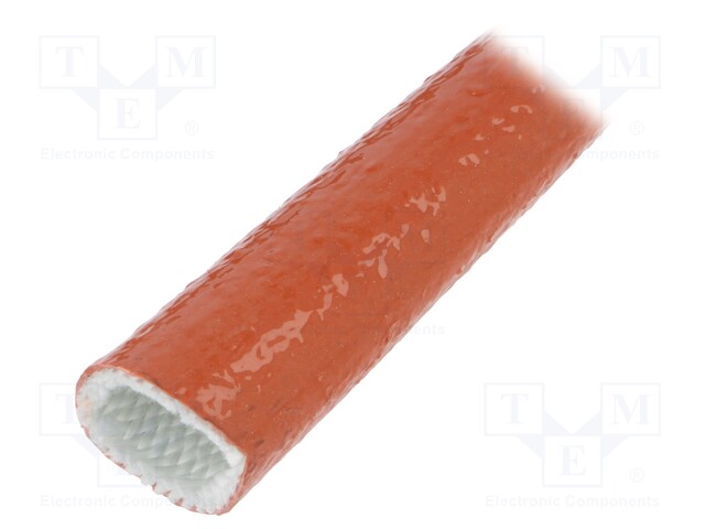 Conduit; ØBraid : 25mm; L: 1m; -55÷260°C; Øout: 31mm; Body: red