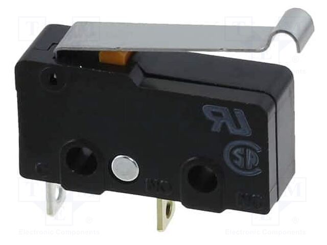 Microswitch SNAP ACTION; with lever with roller simulation