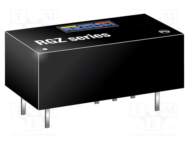 Converter: DC/DC; 2W; Uin: 4.5÷5.5V; Uout: 12VDC; Uout2: -12VDC; 2.8g