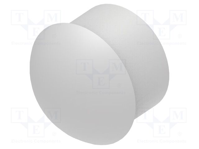Stopper; polyamide; light grey; L: 15.8mm; -20÷100°C; Entrelec