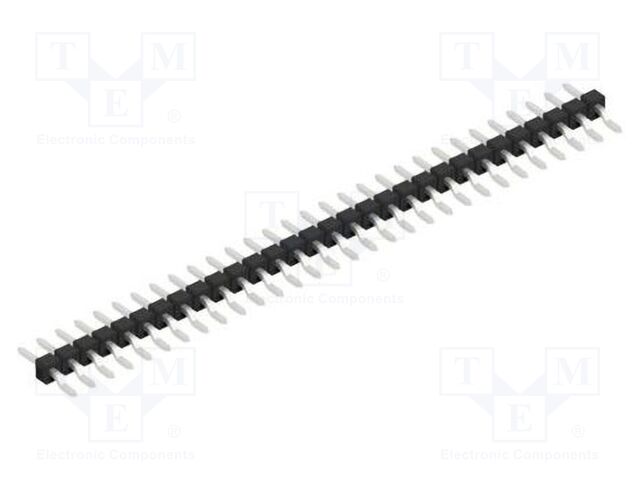 Connector: pin strips; pin header; male; PIN: 30; 2.54mm; SMT; 1x30
