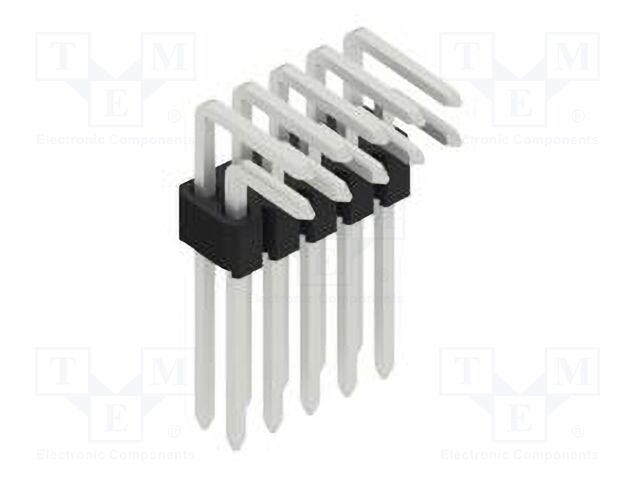 Connector: pin strips; pin header; male; PIN: 10; 1.27mm; THT; 2x5