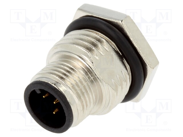 Socket; M12; PIN: 5; male; A code-DeviceNet / CANopen; THT; IP68