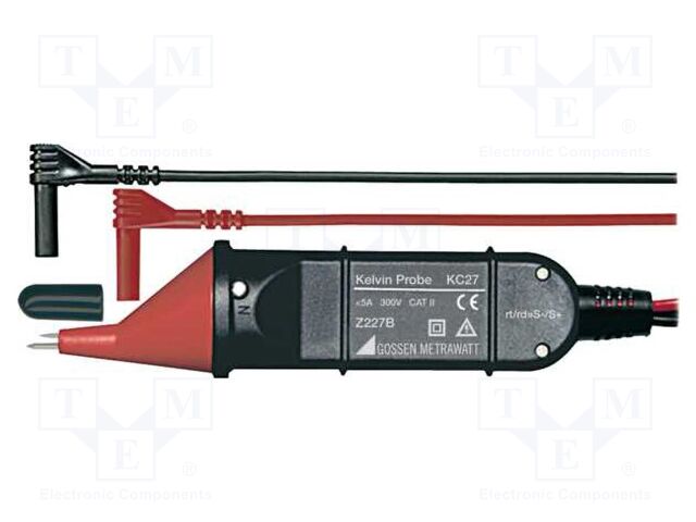 Test probe; black-red