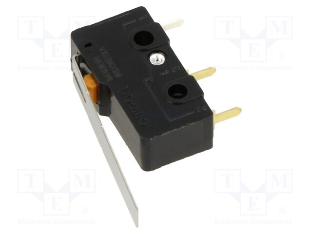 Microswitch SNAP ACTION; with lever; SPDT; 0.1A/125VAC; ON-(ON)