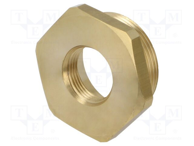 Brass; Mount.elem: thread adapter; Int.thread: G 3/4"
