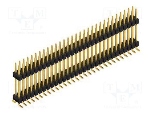 Connector: pin strips; pin header; male; PIN: 60; 2.54mm; SMT; 2x30