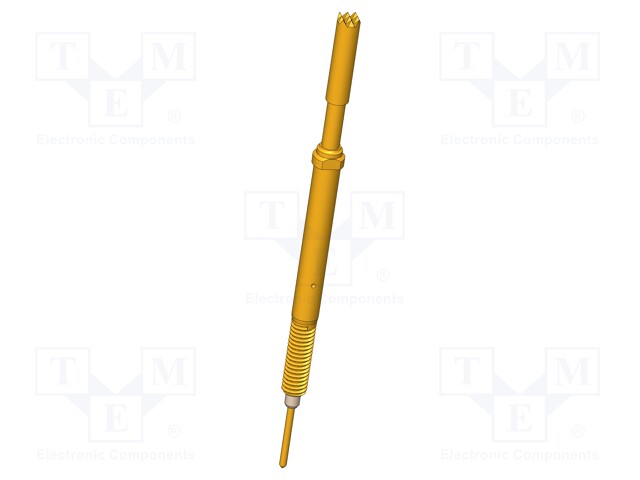 Test needle; Maksimum spring compression: 5.2mm; 3A; Ø: 2.3mm